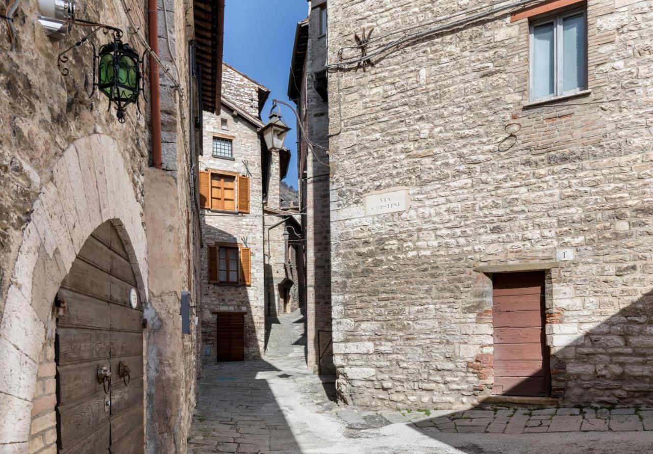 구비오 Dimora Casina Dell'Abbondanza 아파트 외부 사진
